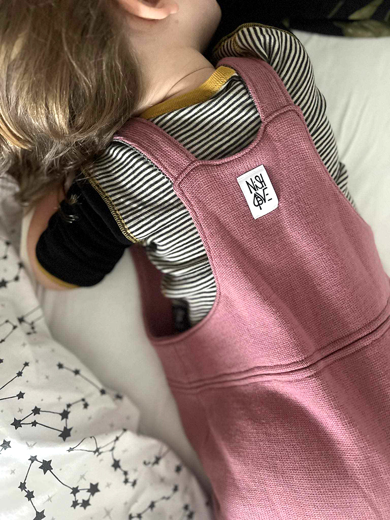 434357433_1154261105756949_5045301268989923914_n Merino wool dungarees - longies/cover for reusable diapers - melange - choose colors! - Image 6