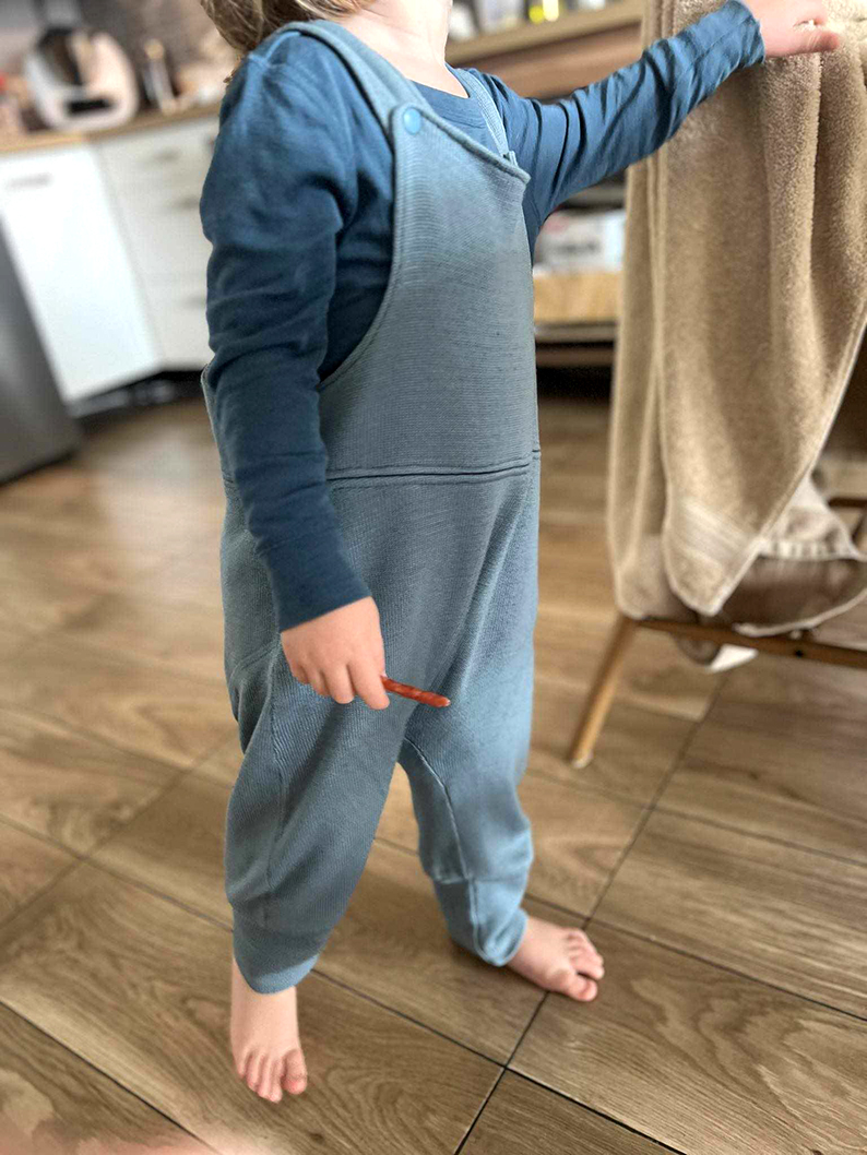 434375206_378923771780556_3788438787657204458_n Merino wool dungarees - longies/cover for reusable diapers - melange - choose colors! - Image 4