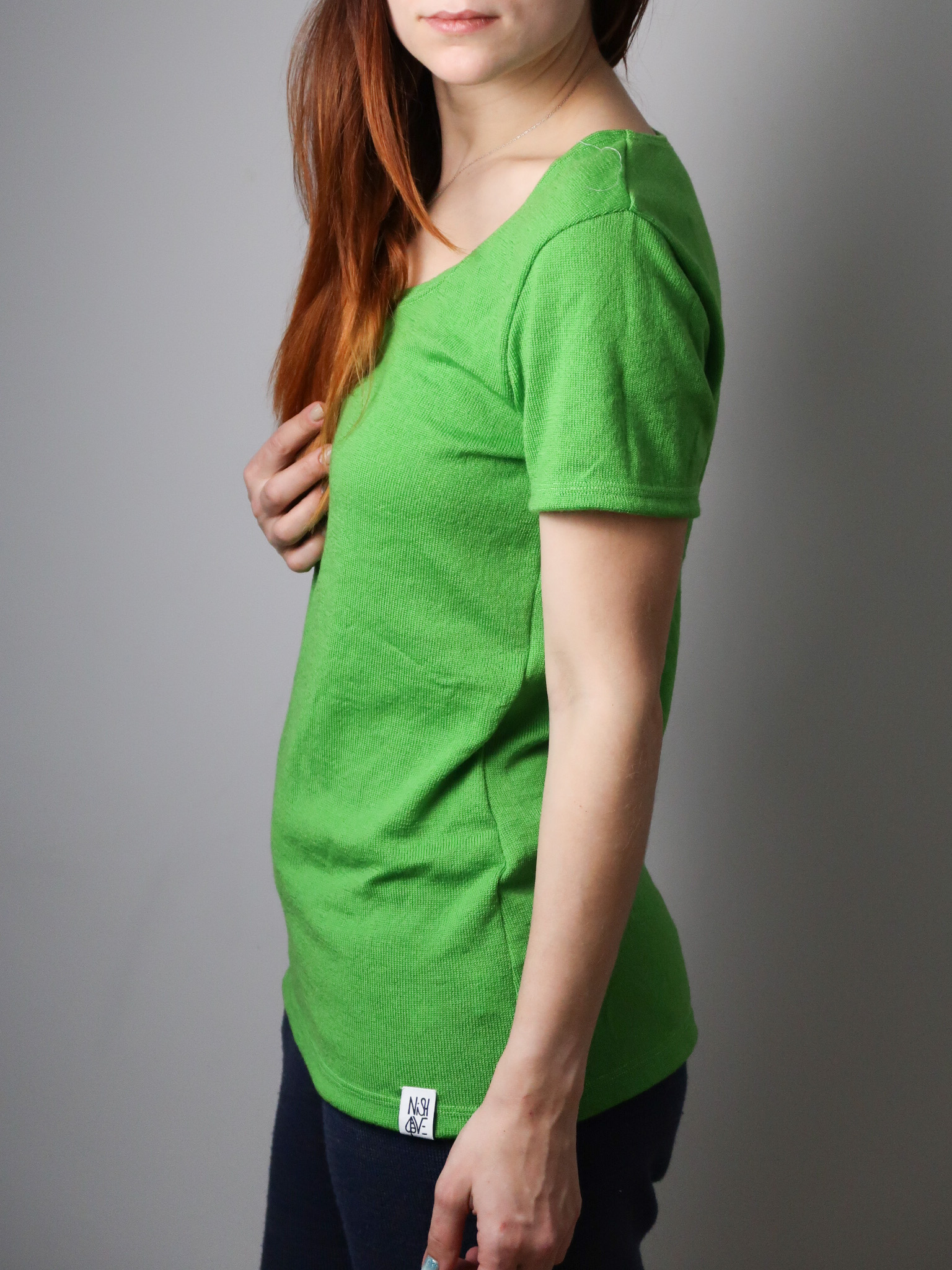 IMG_8730 Merino wool short sleeve t-shirt - custom made - Image 6