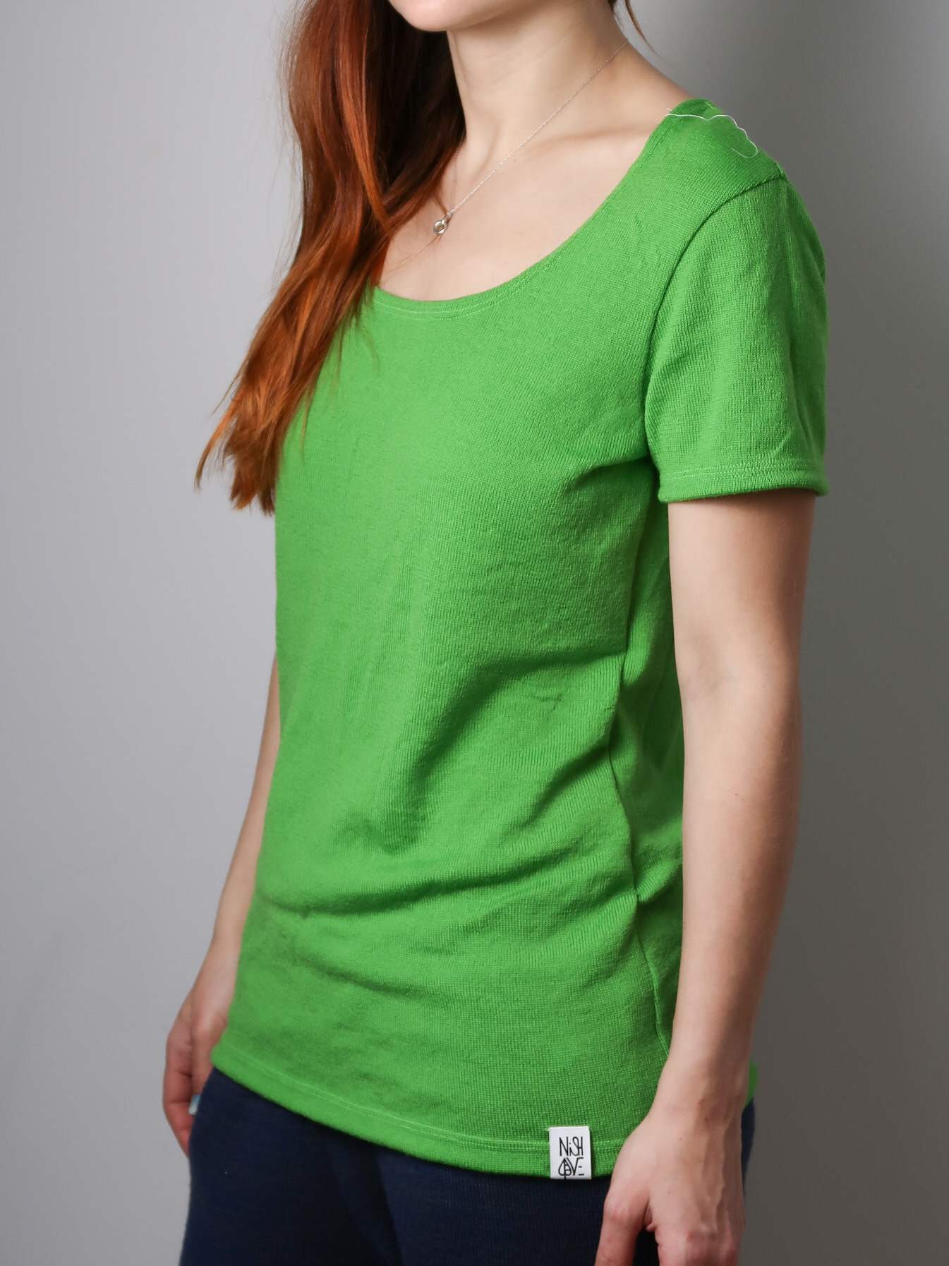 IMG_8733 Merino wool short sleeve t-shirt - custom made - Image 4