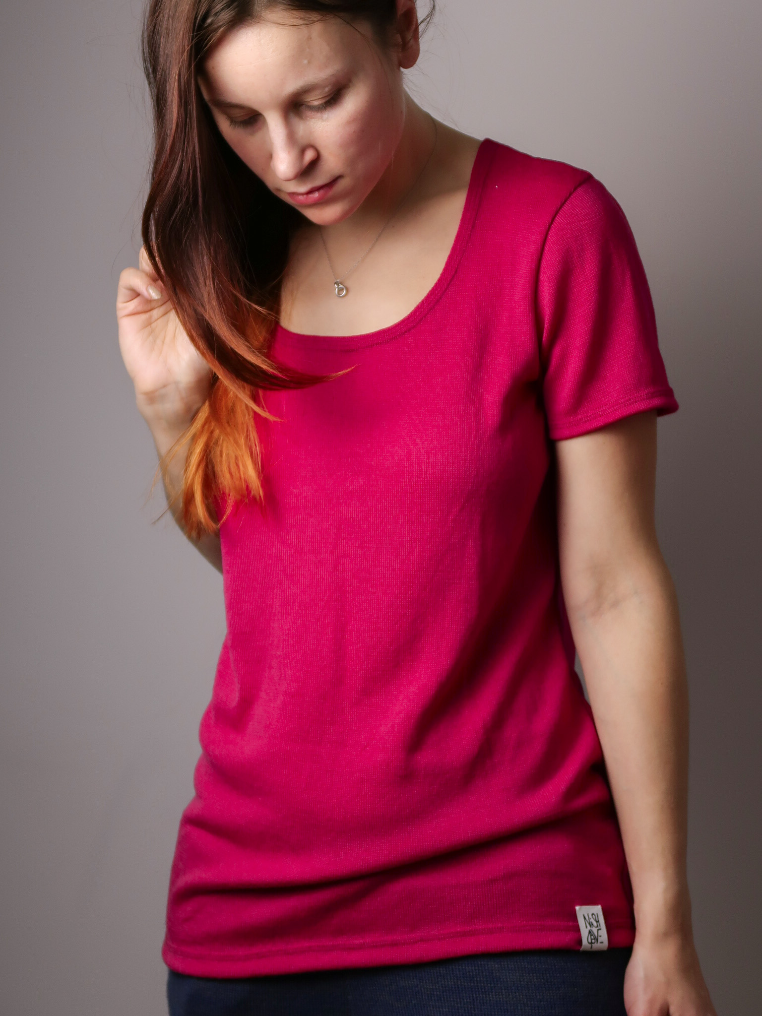 IMG_8738 Merino wool short sleeve t-shirt - custom made - Image 8