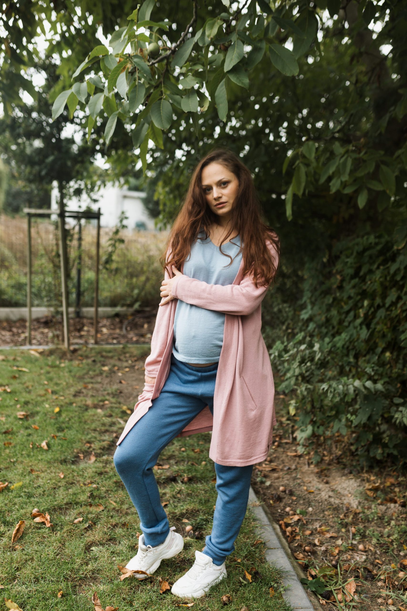 4S6A3569 Custom thicker merino wool long cardigan - Image 13