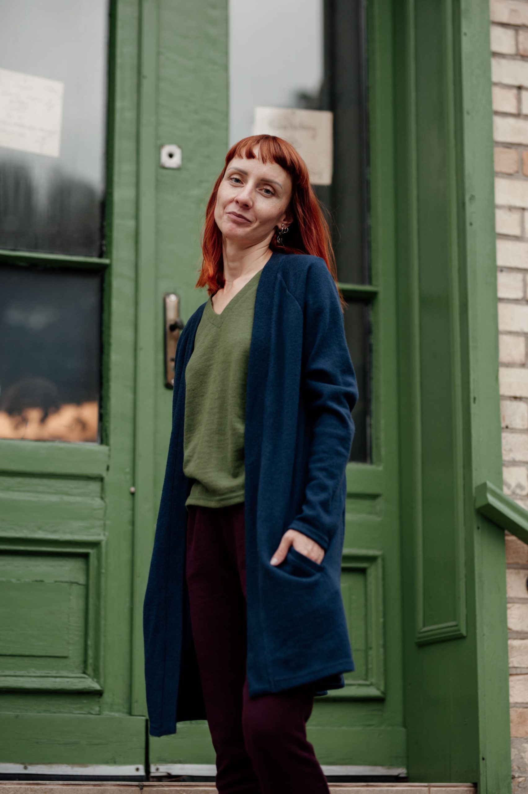 DSC_8026 Custom thicker merino wool long cardigan - Image 18