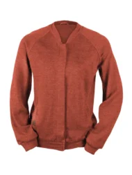 Bluza BOMBERKA z grubszej wełny merino - na wymiar