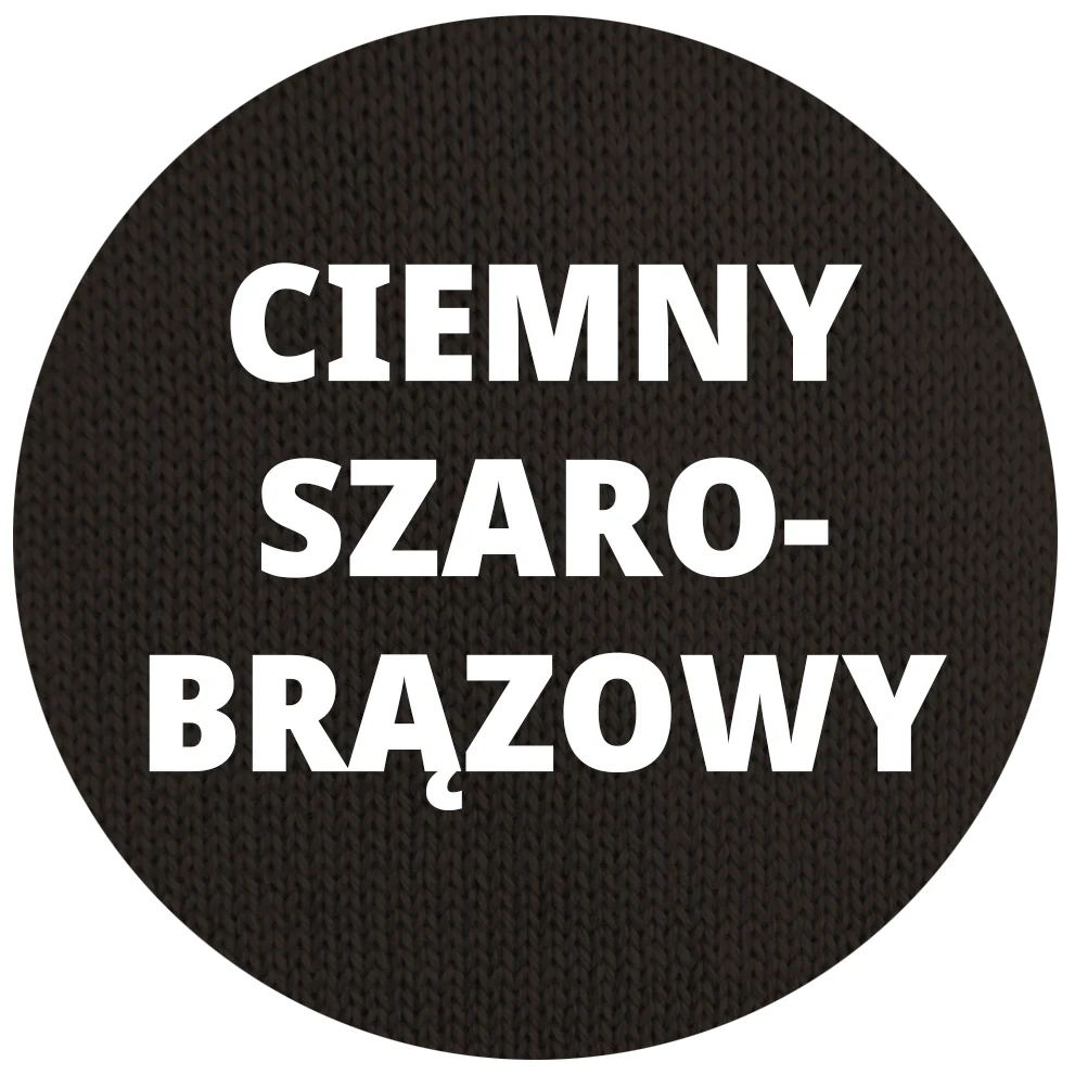 PRÓBNIK CIEMNY SZAROBRĄZOWY Próbka naszej dzianiny merino - obrazek 24