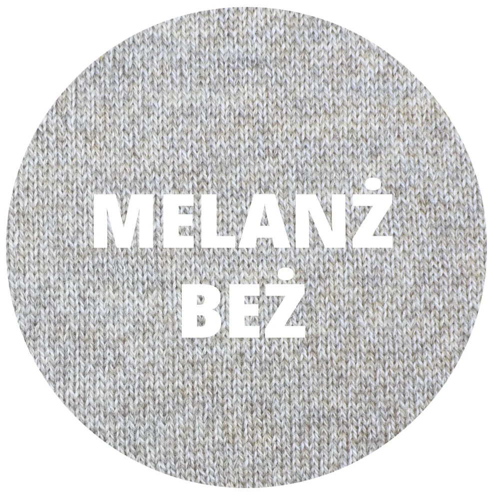 PRÓBNIK MELANŻ BEŻ Próbka naszej dzianiny merino - obrazek 68