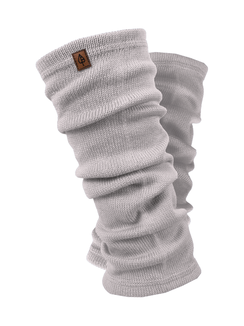 getry merino jasny szary Getry z wełny merino JASNY SZARY - obrazek 1