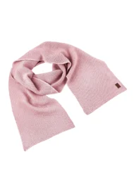 Szalik z wełny merino BRUDNY RÓŻ