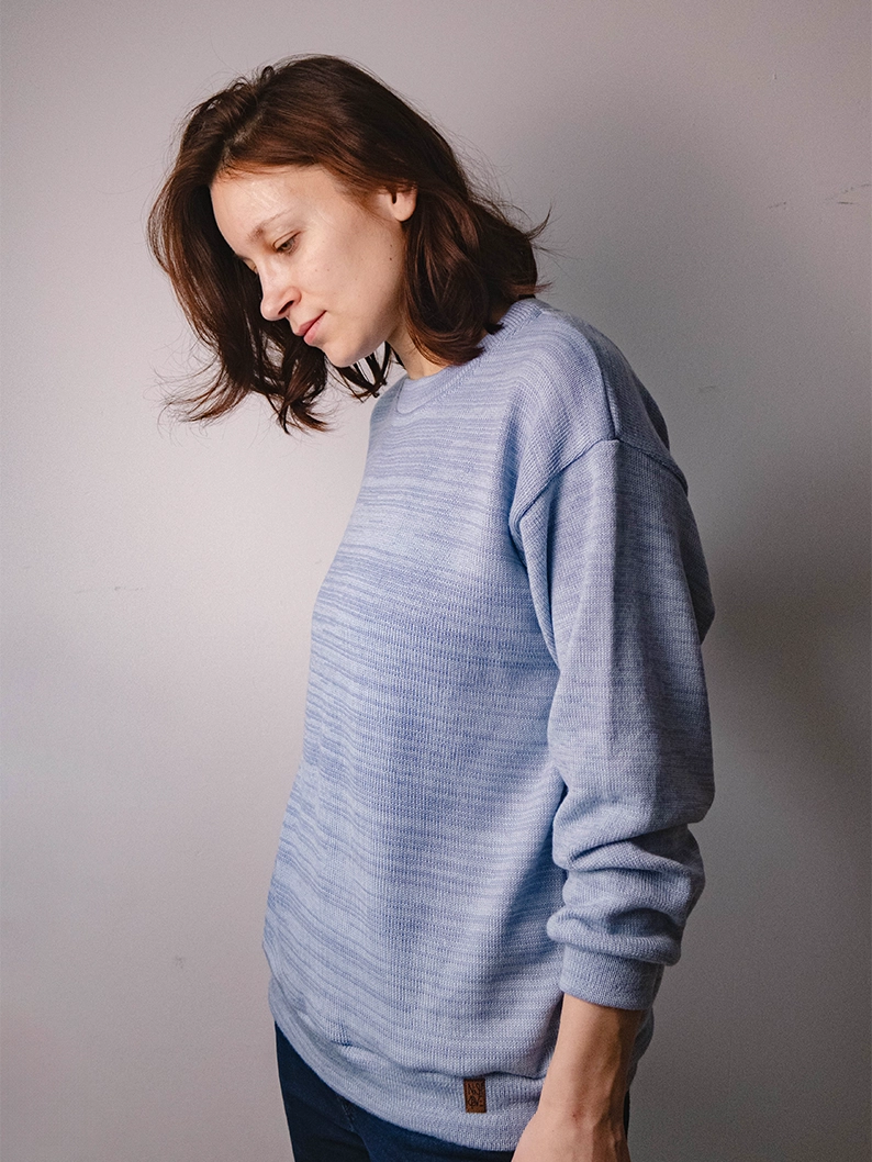 sweter gabi model 5 Merino wool sweater "Gabi" - choose color! - Image 7