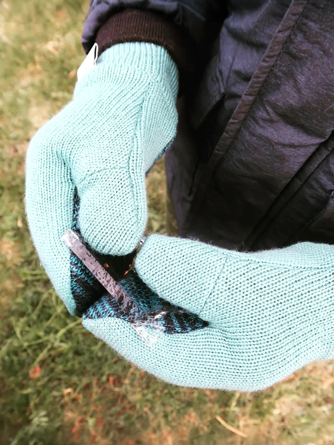 rękawiczki merino model5 Merino wool gloves - choose color! - Image 3