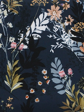 dzikie kwiaty Softshell with merino wool gloves - "Wild Flowers" - choose your size! - Image 2