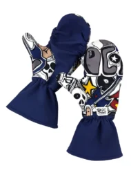 Rękawiczki Softshell z wełną merino - "Rockstar" - wybierz rozmiar!