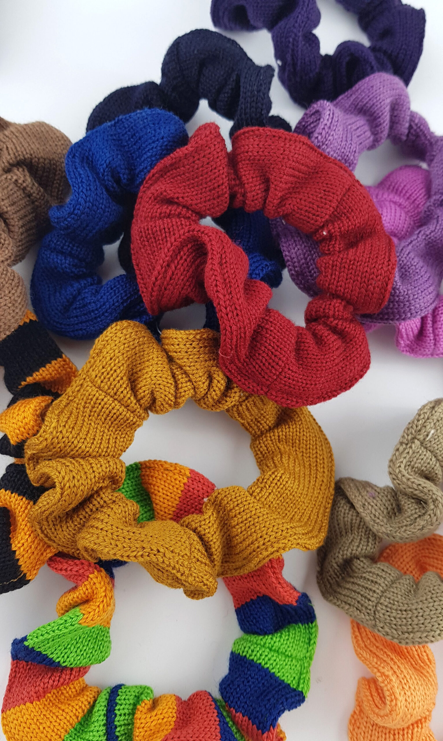 20210506_095222 Scrunchie - frotka do włosów z wełny merino - obrazek 3