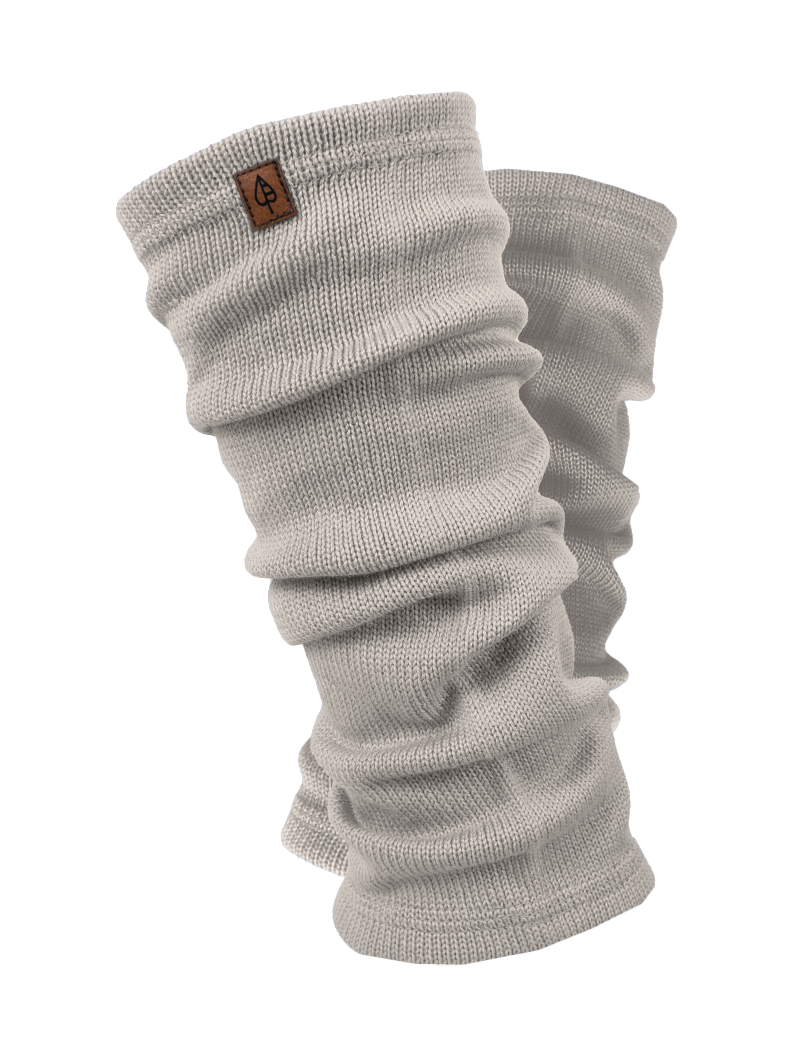 getry merino Ciepły szary Getry z wełny merino CIEPŁY SZARY - obrazek 1