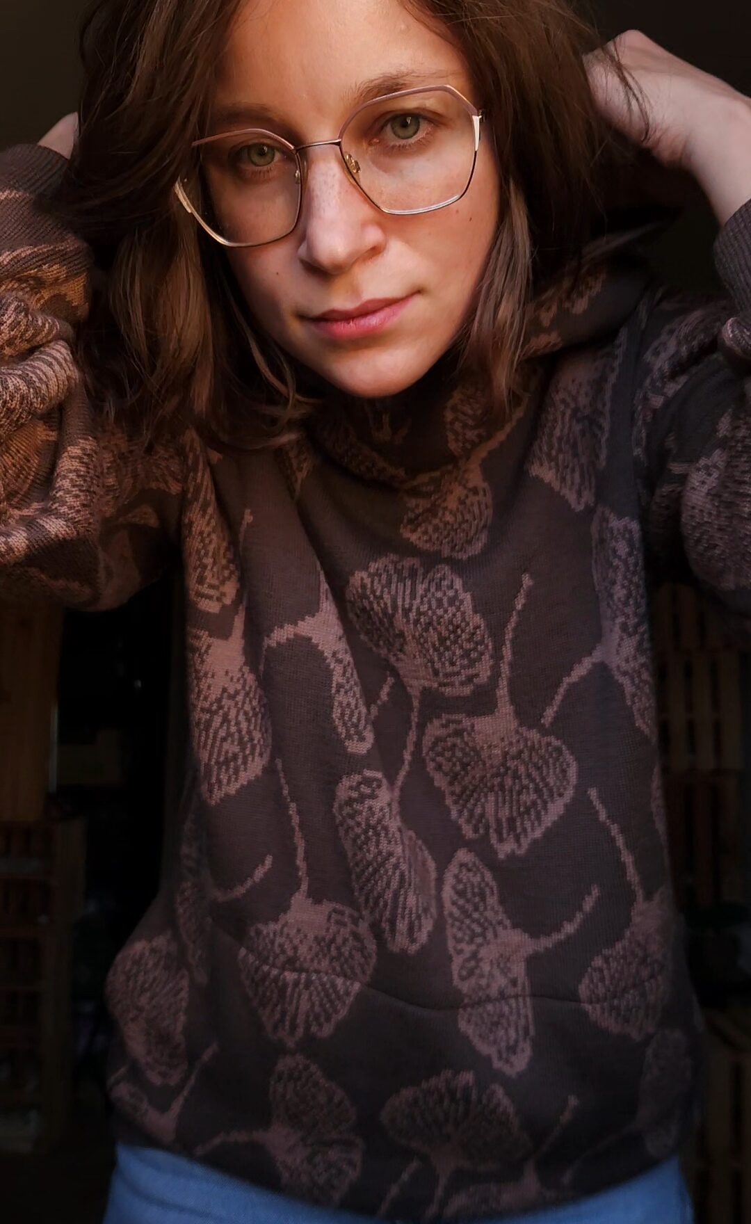 2025-11-07 13.25.27-9 Custom merino wool hoodie "Robin" - JAQUARD PATTERN - Image 2